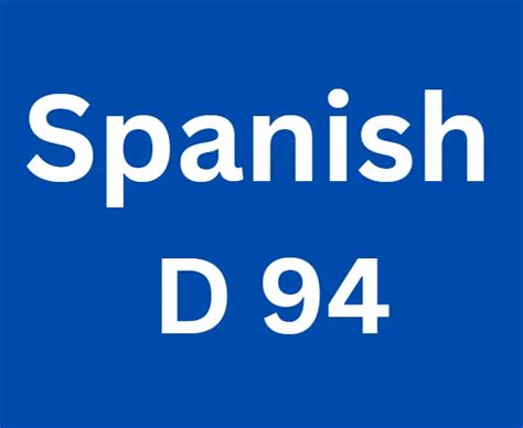 spanish d 94 video